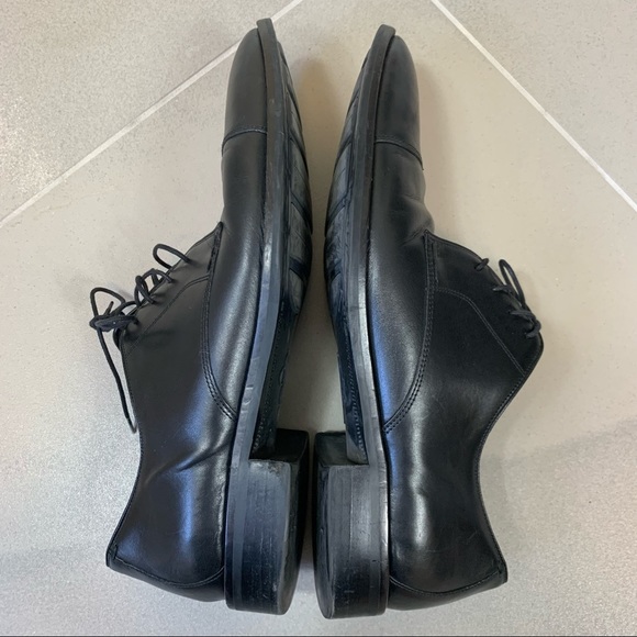 Cole Haan Oxford Black Learher Dress Shoes C11630 main image 8